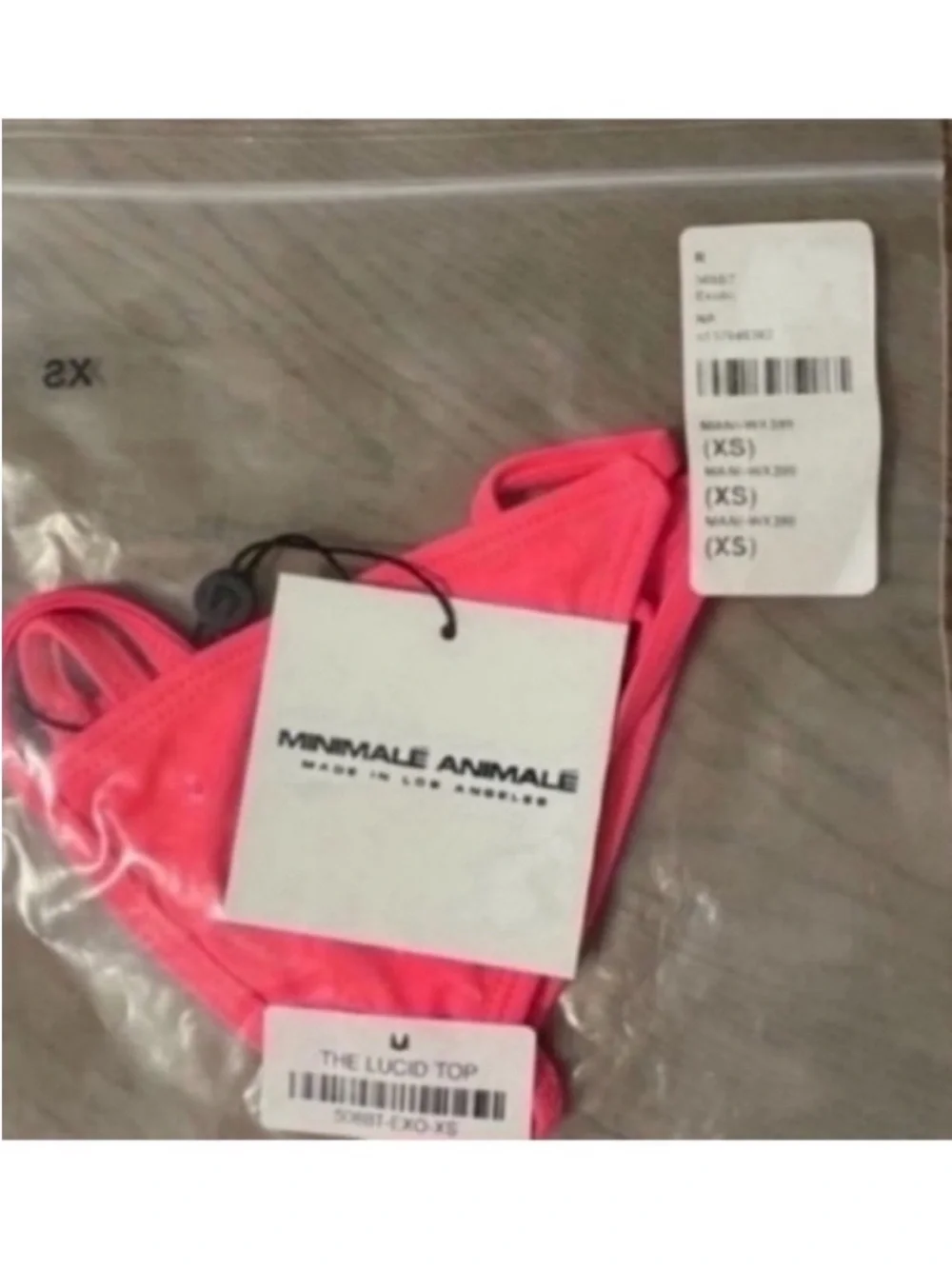 MINIMALE ANIMALE Lucid Bikini Top - Picture 5 of 5